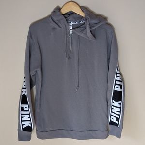 Pink by Victoria's Secret half zip hoodie size XS